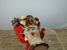 Load image into Gallery viewer, Dollhouse Miniature ~ Artisan Vince Stapleton Handmade Red Porcelain Fruit Bowl
