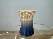 Load image into Gallery viewer, Dollhouse Miniature ~ Artisan Vince Stapleton Handmade Pair Of Flower Vases
