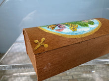 Load image into Gallery viewer, Dollhouse Miniature ~ Artisan Tom Schottman Hand Painted Butterfly Fairy Decorative Chest
