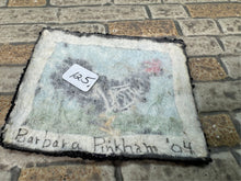 Load image into Gallery viewer, Vintage Artisan French Knot Welcome Mat Chicken
