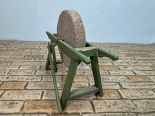 Load image into Gallery viewer, Dollhouse Miniature ~ Artisan Sir Thomas Thumb Signed Working Outdoor Farm Stone Grinder
