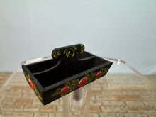 Load image into Gallery viewer, Dollhouse Miniature ~ Artisan Mary Grady O&#39;Brien 2017 Painted Cutlery Box
