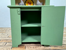 Load image into Gallery viewer, Dollhouse Miniature ~ Artisan Barbara Hill Handmade Decorated Chicken Cupboard
