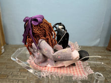 Load image into Gallery viewer, Dollhouse Miniature ~ Vintage Artisan Handmade Sewing Machine Doll In The Making
