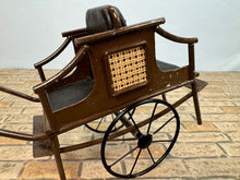 Load image into Gallery viewer, Dollhouse Miniature ~ Vintage Artisan CYR Handmade Metal Carriage
