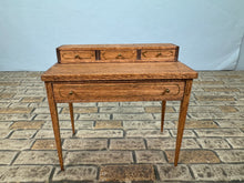 Load image into Gallery viewer, Dollhouse Miniature ~ Artisan Signed Vintage 1994 Handmade 4 Drawer Desk
