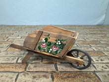 Load image into Gallery viewer, Dollhouse Miniature ~ Artisan Handmade Signed Hand Painted Wheelbarrow
