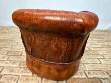 Load image into Gallery viewer, Dollhouse Miniature ~ Artisan Nantasy Fantasy Handmade Leather Chair
