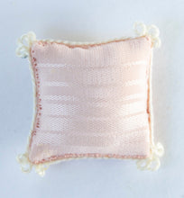 Load image into Gallery viewer, Needlepoint Pillow with X &amp; Roses Design - Ursula Sauerberg Estate
