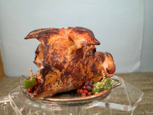 Load image into Gallery viewer, Dollhouse Miniature ~ IGMA Artisan Janet Uyetake Handmade Stuffed Pig Head Roast
