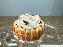 Load image into Gallery viewer, Dollhouse Miniature ~ Artisan Handmade Chocolate Eclair Cake
