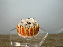 Load image into Gallery viewer, Dollhouse Miniature ~ Artisan Handmade Chocolate Eclair Cake

