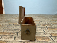 Load image into Gallery viewer, Dollhouse Miniature ~ Artisan Barbara Vajnar - Bubba&#39;s Signed Storage Chest With Handles
