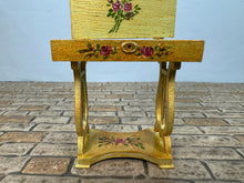 Load image into Gallery viewer, Dollhouse Miniature ~ Artisan Handmade Hand Painted Jewelry Table Case
