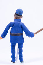 Load image into Gallery viewer, Dollhouse Miniature ~ Hand Sculpted London Police Officer with Club
