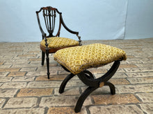 Load image into Gallery viewer, Artisan Geoff Wonnacott Handmade 2 Piece Chair &amp; Ottoman Set

