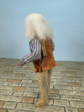 Load image into Gallery viewer, Dollhouse Miniature ~ Artisan Handmade Native American Old Man Doll
