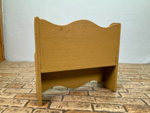 Load image into Gallery viewer, Dollhouse Miniature ~ Artisan Handmade Hand Painted Entryway Bench
