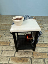 Load image into Gallery viewer, Dollhouse Miniature ~ Artisan Handmade Decorated Kitchen Island / Table
