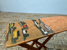 Load image into Gallery viewer, Vintage Artisan Handmade Hand Painted Ironing Board
