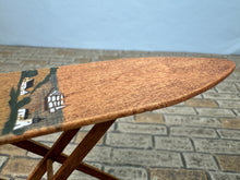 Load image into Gallery viewer, Vintage Artisan Handmade Hand Painted Ironing Board
