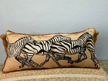 Load image into Gallery viewer, Dollhouse Miniature ~ Signed Artisan Handmade Decorated Zebra Bed 2
