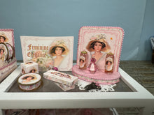 Load image into Gallery viewer, Dollhouse Miniature ~  Artisan Decorated Women&#39;s Luxury Perfume Display Cabinet
