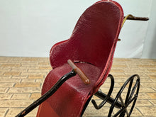 Load image into Gallery viewer, Dollhouse Miniature ~ Vintage Artisan CYR Handmade Metal Stroller / Carriage Made In England
