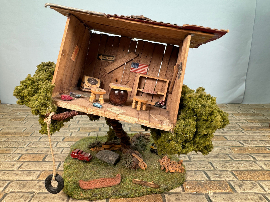 Artisan Handmade OOAK Tree House