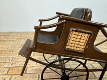 Load image into Gallery viewer, Dollhouse Miniature ~ Vintage Artisan CYR Handmade Metal Carriage
