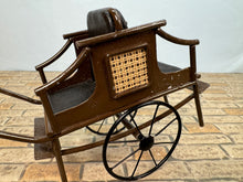 Load image into Gallery viewer, Dollhouse Miniature ~ Vintage Artisan CYR Handmade Metal Carriage
