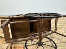 Load image into Gallery viewer, Dollhouse Miniature ~ Vintage Artisan CYR Handmade Metal Carriage
