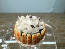 Load image into Gallery viewer, Dollhouse Miniature ~ Artisan Handmade Chocolate Eclair Cake
