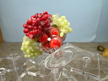 Load image into Gallery viewer, Dollhouse Miniature ~ Artisan Handmade Fruit &amp; Wine Bowl Grapes
