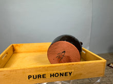 Load image into Gallery viewer, Dollhouse Miniature ~ Artisan Handmade Honey Jar &amp; Crate
