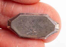 Load image into Gallery viewer, Dollhouse Miniature ~ Obadiah Fisher Sterling Silver Tray with Scissors for Candle
