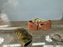 Load image into Gallery viewer, Dollhouse Miniature ~ Artisan Lucy Iducovich Handmade Wallet &amp; Glasses And Case Set Needlepoint
