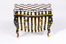 Load image into Gallery viewer, Dollhouse Miniature ~ Carol Sherry Bombe Chest Hand Painted
