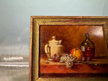Load image into Gallery viewer, Dollhouse Miniature ~ Artist Leslie Smith 2011 &quot;Still Life With Teapot&quot; Reproduction J.S Chardin
