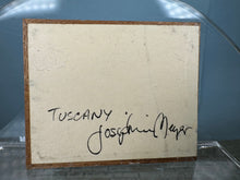 Load image into Gallery viewer, Dollhouse Miniature ~ Artist Josephine Meyer &quot;Tuscany&quot; Painting
