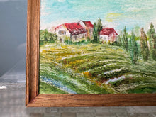 Load image into Gallery viewer, Dollhouse Miniature ~ Artist Josephine Meyer &quot;Tuscany&quot; Painting
