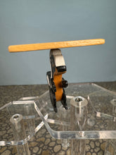 Load image into Gallery viewer, Dollhouse Miniature ~ Vintage Artisan Handmade Hand Painted Skunk Table
