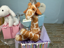 Load image into Gallery viewer, Dollhouse Miniature ~ Artisan Handmade Stuffed Animal Present Boxes
