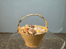 Load image into Gallery viewer, Dollhouse Miniature ~ Artisan Handmade Hand Painted Decorated Beach Bucket

