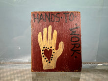 Load image into Gallery viewer, Dollhouse Miniature ~ Artisan Bearly Big Enough Signed Hands To Work Painting
