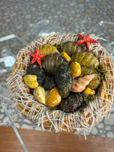 Load image into Gallery viewer, Dollhouse Miniature ~ Artisan Handmade Decorated Beach Shells Basket

