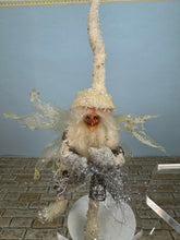 Load image into Gallery viewer, Dollhouse Miniature ~ Artisan Helen Hartzell Hand Sculpted Snow Wizard
