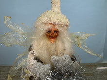 Load image into Gallery viewer, Dollhouse Miniature ~ Artisan Helen Hartzell Hand Sculpted Snow Wizard
