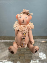 Load image into Gallery viewer, Dollhouse Miniature ~ Vintage Artisan Handmade Porcelain Bear Doll
