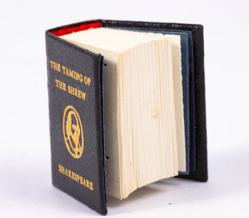 Dollhouse Miniature ~ Barbara Raheb Book - The Taming Of The Shrew - Shakespeare